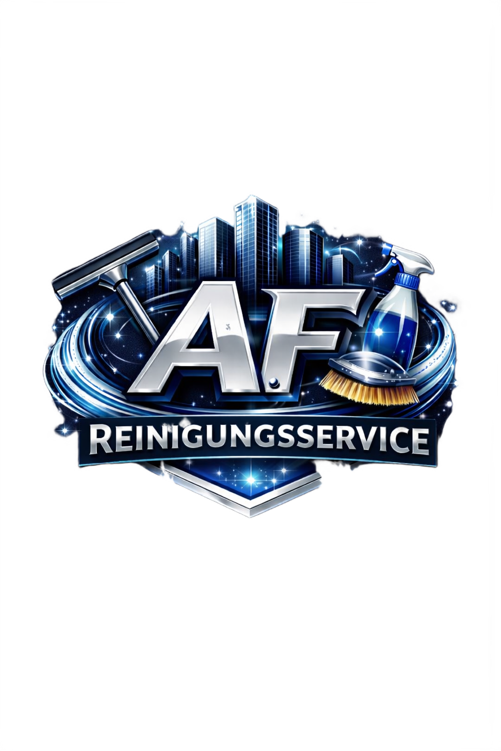 AF. Reinigungsservice Logo